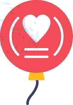 Balloon Vector Icon