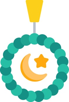 Tasbih Vector Icon