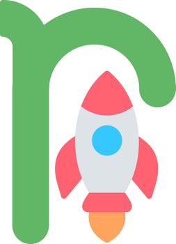 Small R Vector Icon