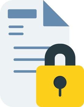 Secure Folder Vector Icon