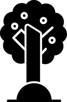 Olive Tree Vector Icon