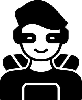 Superhero Vector Icon