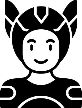 Superhero Vector Icon