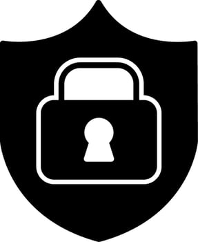 Secured Vector Icon