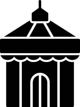 Circus Tent Vector Icon