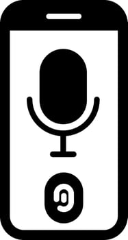 Voice Recognition Vector Icon