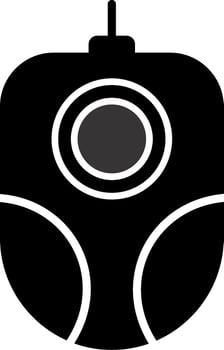 Trackball Vector Icon