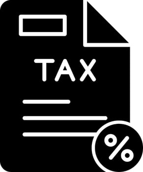 Tax Vector Icon