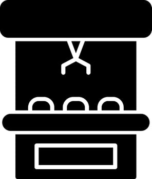 Claw Machine Vector Icon