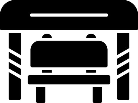 Bus Stop Vector Icon