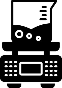 Chemical Weight Vector Icon