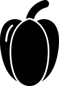 Red Pepper Vector Icon