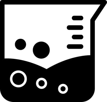 Beaker Vector Icon