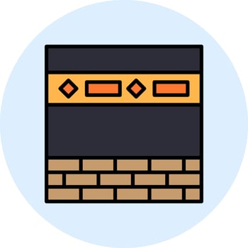 Kaaba Vector Icon