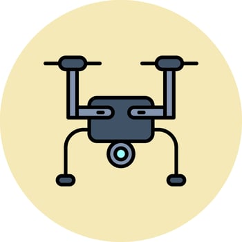 Drone Vector Icon