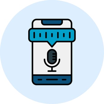 Voice Recorder Vector Icon