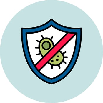 Antibacterial Vector Icon