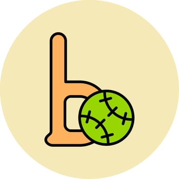 Small B Vector Icon