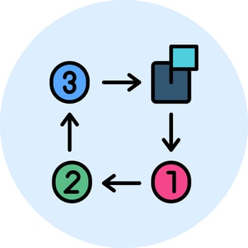Distribution Vector Icon