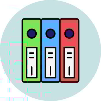 Binder Vector Icon