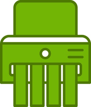 Shredder Vector Icon
