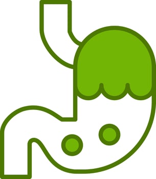 Stomachache Vector Icon