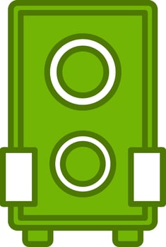 Subwoofer Vector Icon