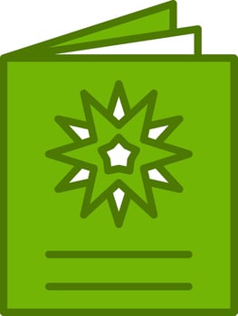 Greeting Card Vector Icon