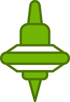 Spinning Top Vector Icon