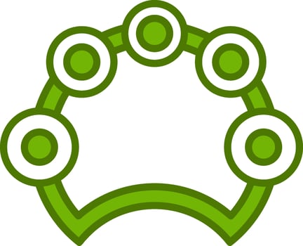 Tambourine Vector Icon