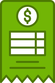 Bill Vector Icon