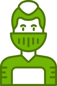 Cyborg Vector Icon