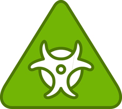 Biological Hazard Vector Icon