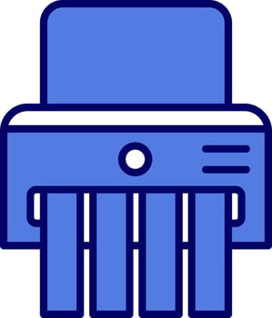 Shredder Vector Icon