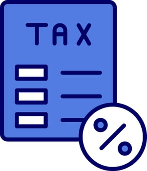 Tax Vector Icon