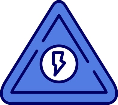 High Voltage Vector Icon