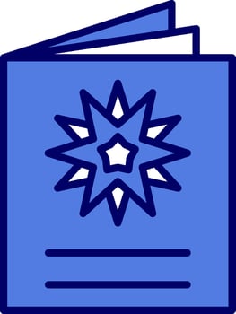Greeting Card Vector Icon