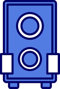 Subwoofer Vector Icon