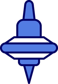 Spinning Top Vector Icon