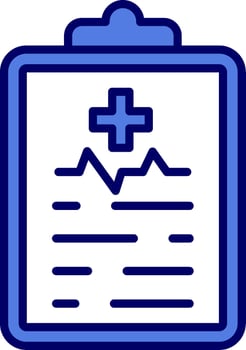 Medical Report Vector Icon
