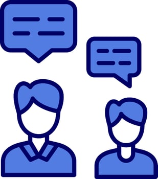 Talk Vector Icon