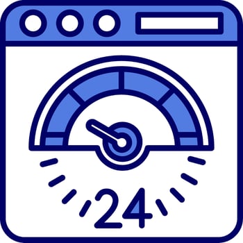 speed test Vector Icon