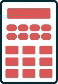 Calculate Vector Icon