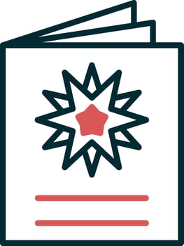 Greeting Card Vector Icon