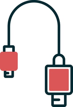 Usb Cable Vector Icon