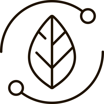 Green technology line icon illustration png