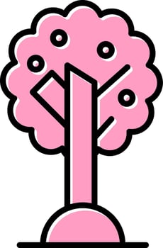 Olive Tree Vector Icon
