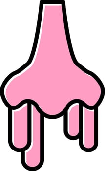 Runny Nose Vector Icon