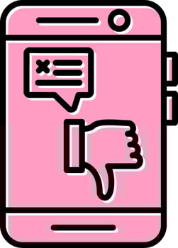 Bad Review Vector Icon