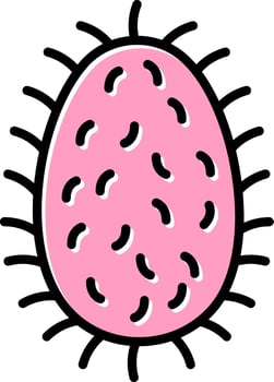 Rabies Lyssavirus Vector Icon